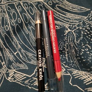 Divers crayons maquillage 