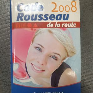 Livre code de la route Rousseau 2008