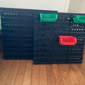 Support plastique pour petits boîtes, outillage