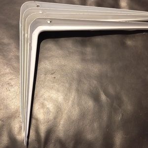 Lot 1 de 4 équerres blanches 200 sur 250