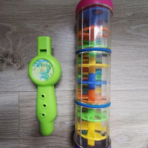 Bâton de pluie et flûte 