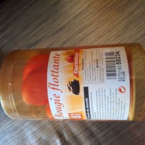 Lot de 8 bougies flottantes