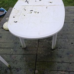 Tables et chaises de jardin