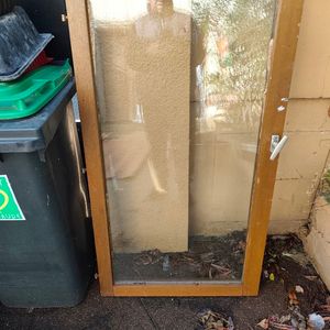 vantail de  fenêtre en bois double vitrage 1m20de 