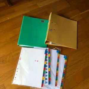 Classeurs & intercaler 