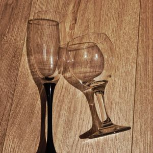 Lot de 2 verres à pied