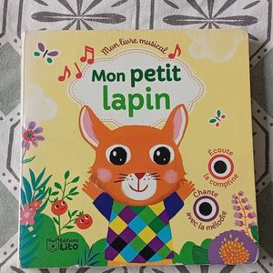 1 livre et 1 cadre pour petit