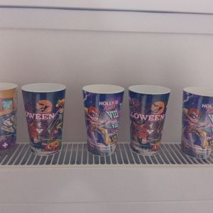 Lot de 5 timbales neuves