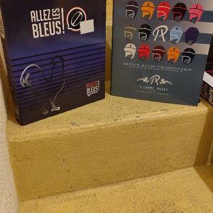 Classeurs Rugby et les bleus 