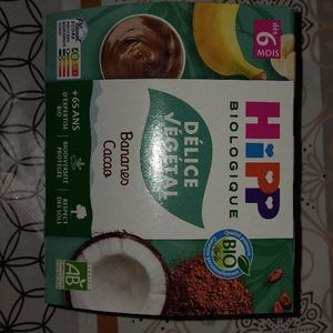 Dessert végétal bébé 