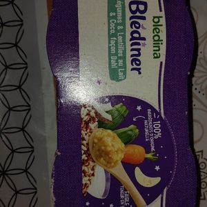 Plat végétal bébé 