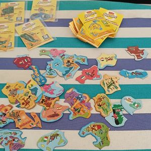 Lot de magnets Savane