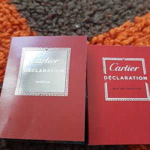 Deux échantillons Cartier