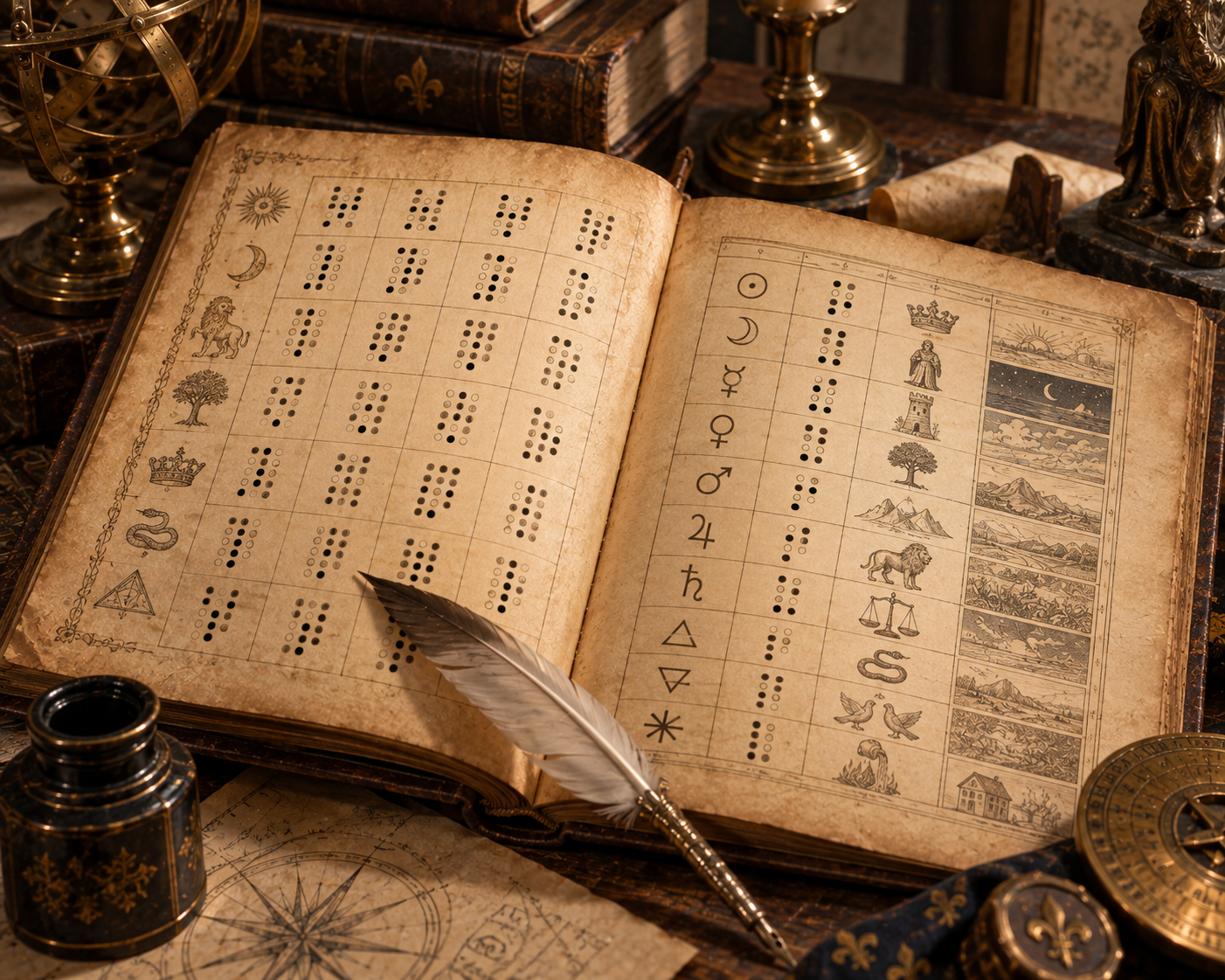 livre de géomancie