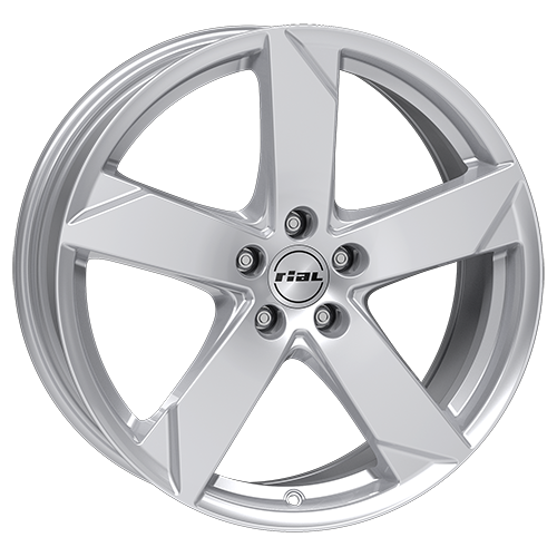 1x RIAL KODIAK 5-LOCH polarsilber 6.0Jx15 5x100 ET38
