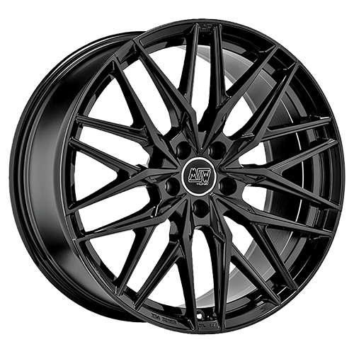 1x MSW (OZ) MSW 50-5 gloss black 8.5Jx20 5x112 ET40