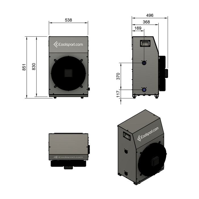 Turbo Mini afmetingen