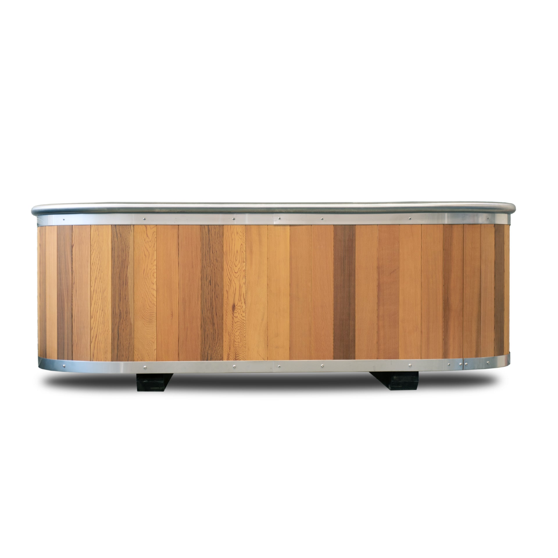 iSteel zijkant cedar afwerking