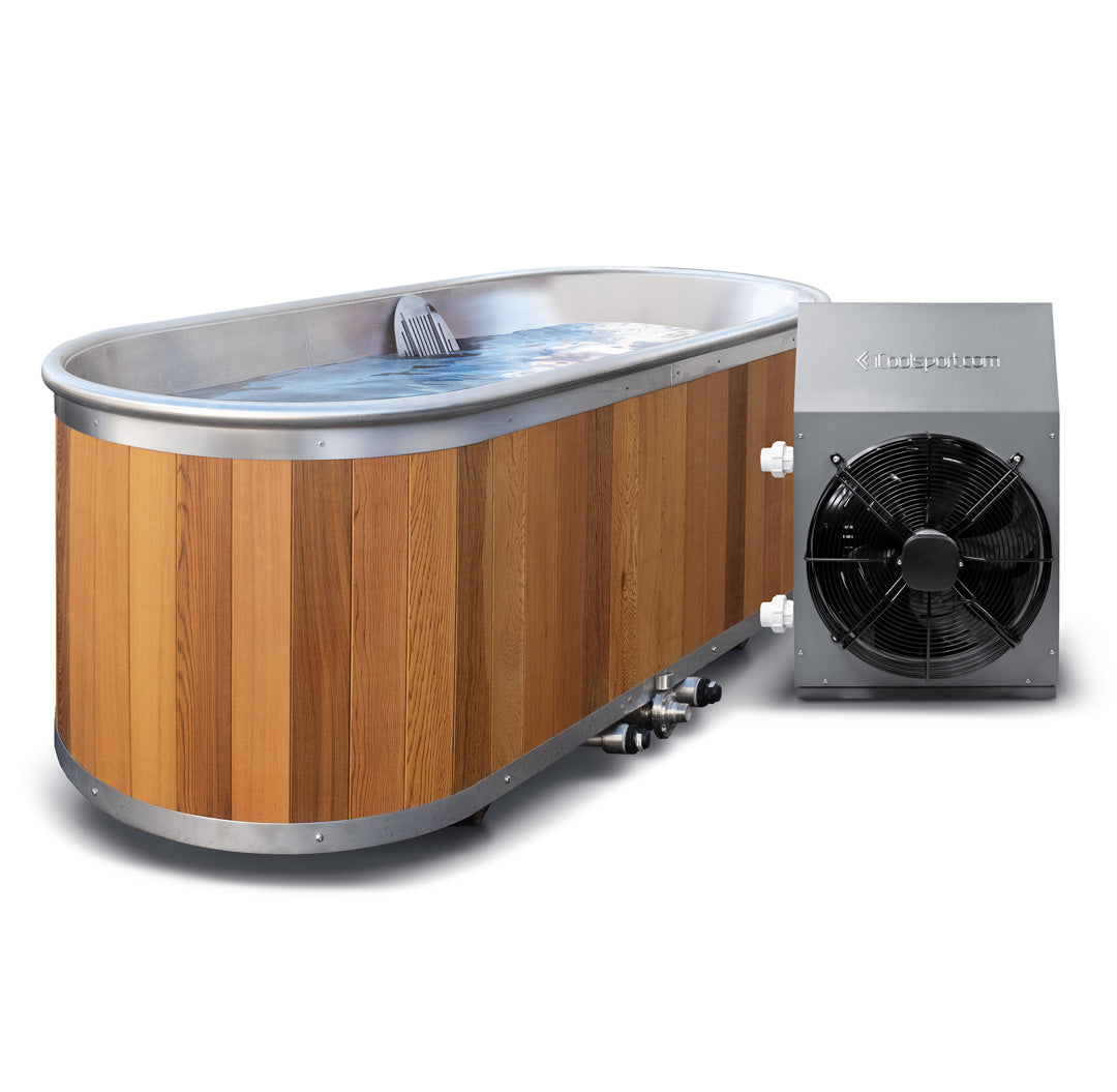 iSteel Stainless & Cedar + Remote Turbo Mini - iCoolsport