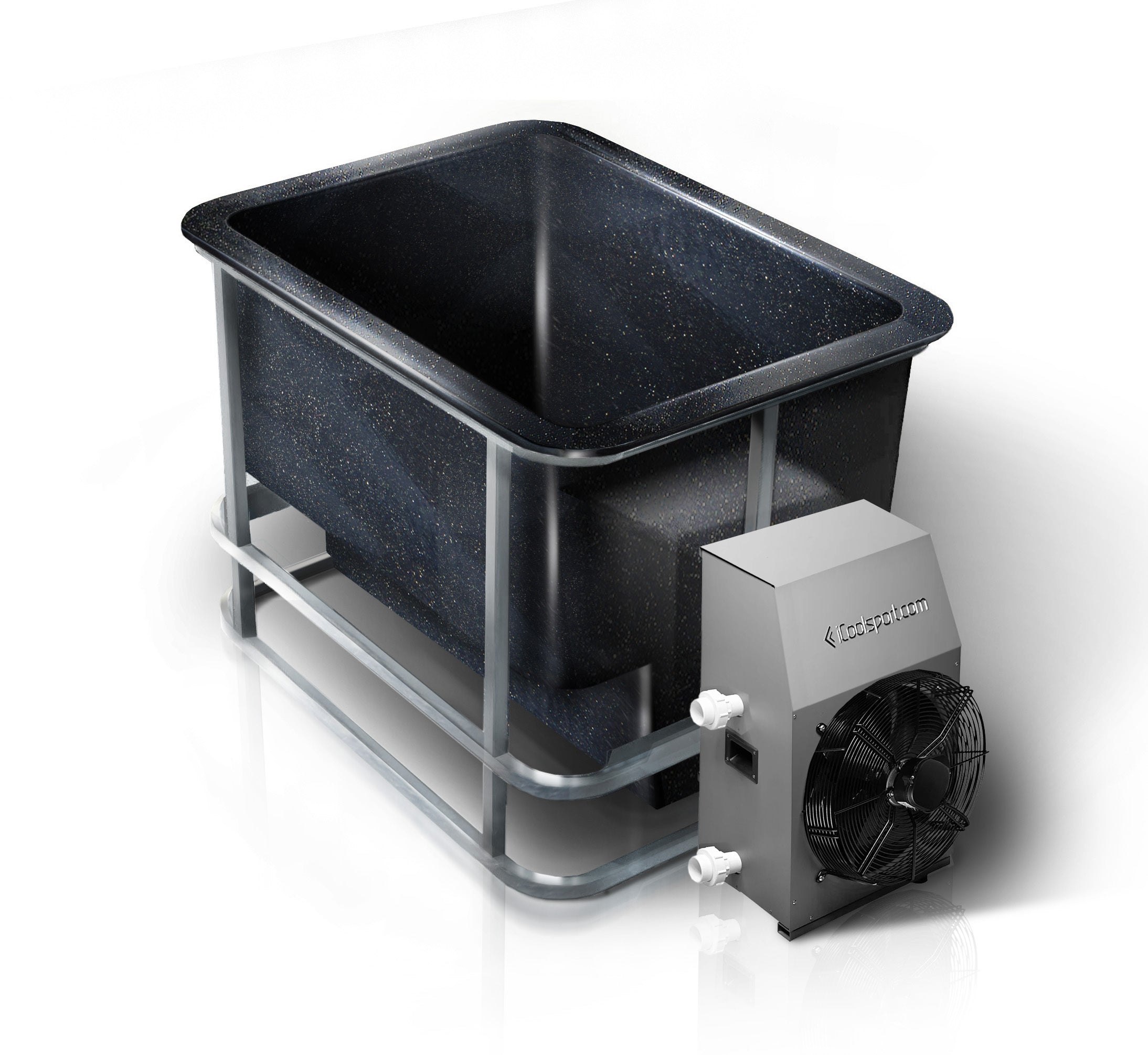Ultra In-Deck Cold Plunge Tub + Turbo Mini Chiller - iCoolsport