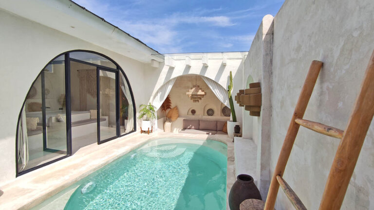 Villa Cantik dan Estetik Bergaya Bohemian di Kota Yogyakarta