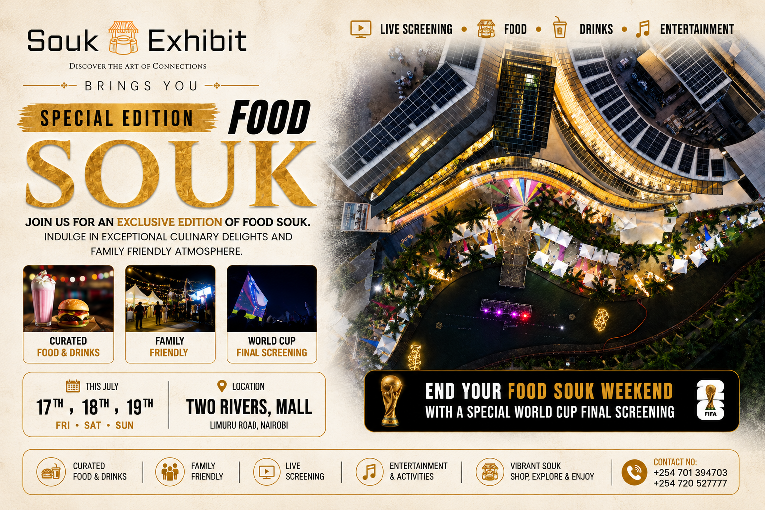 Food Souk: Festival of Nations — Final Whistle Edition