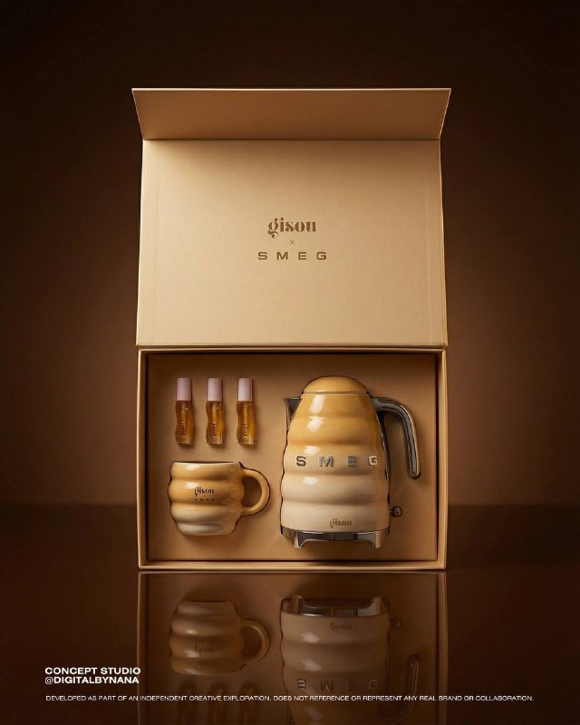 Эстетика Gisou и Smeg