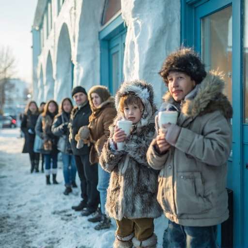 Леденящие новости демографии: в Мурманске выстроилась очередь за детьми с полярным апгрейдом. - новости
