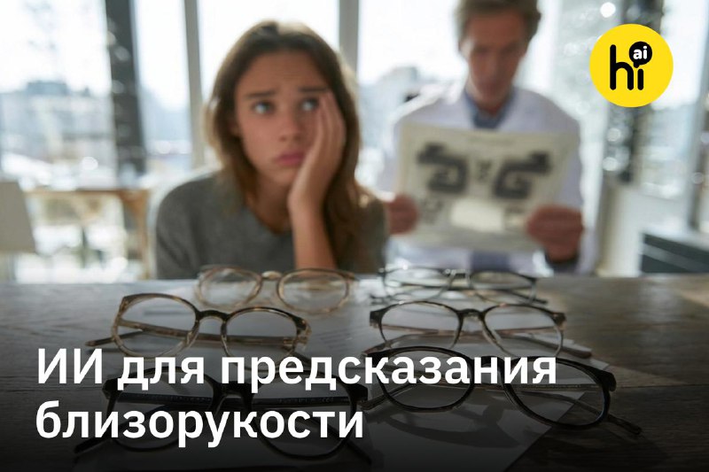 Иллюстрация: стилизованный глаз с элементами микросхемы, символизирующий искусственный интеллект, анализирующий зрение.