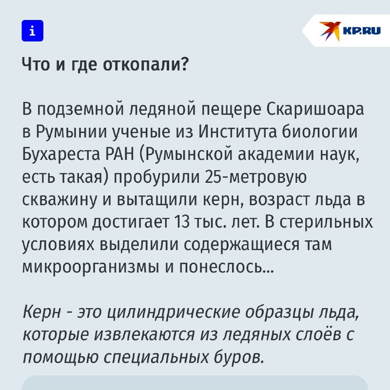 Спящая красавица с дипломом химика: как бактерия-хипстер из ледникового периода утерла нос современной фарме