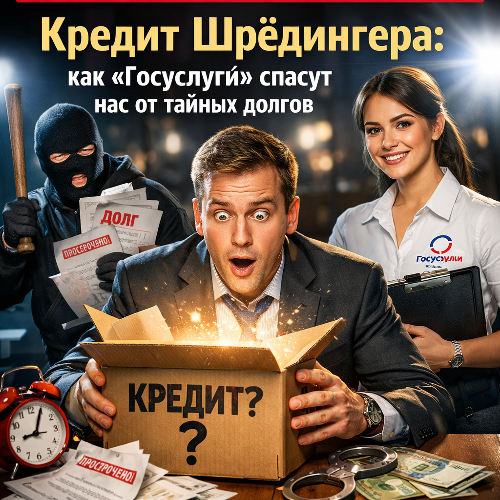 Скриншот интерфейса Госуслуг с информацией о долгах.