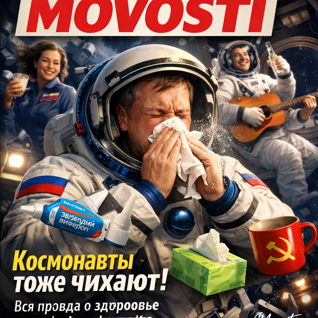 Космонавты тоже чихают: вся правда о здоровье и культуре на орбите!