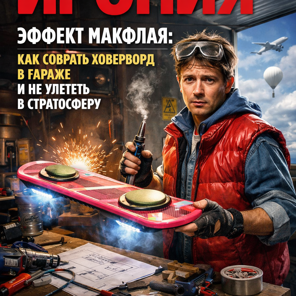 Эффект Макфлая: как собрать ховерборд в гараже и не улететь в стратосферу