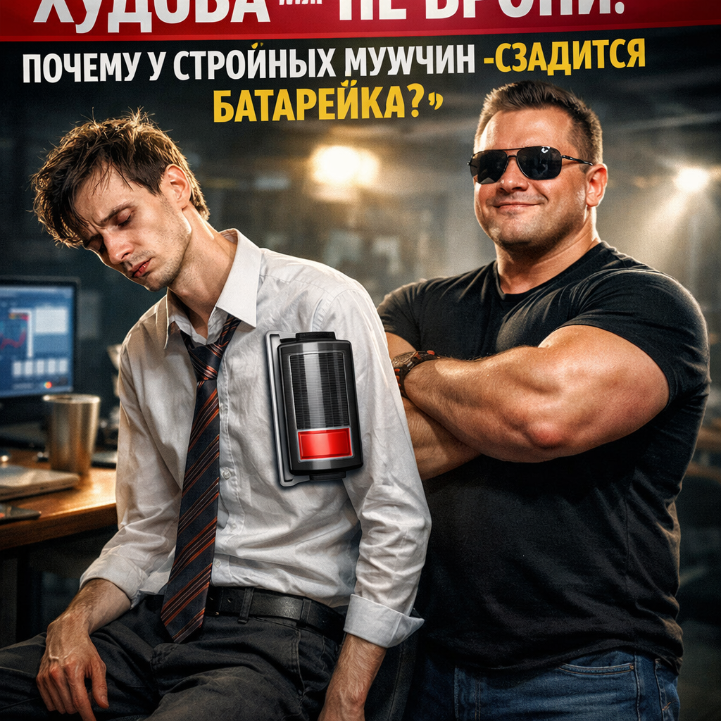 Стройный мужчина чувствует усталость, концепция истощения энергии у худощавых людей