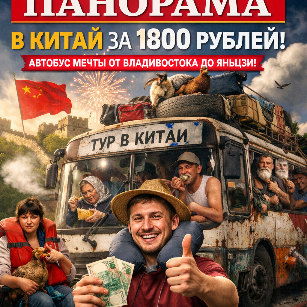 В Китай за 1800 рублей: автобус мечты от Владивостока до Яньцзи ✨