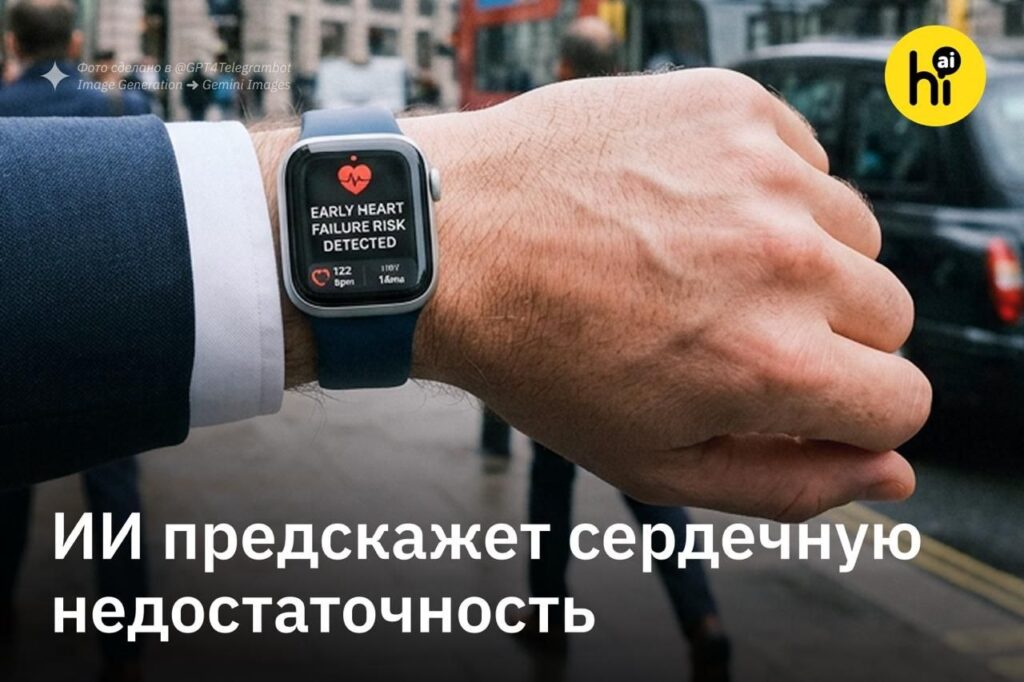 Иллюстрация нейросети, анализирующей сердечный ритм человека