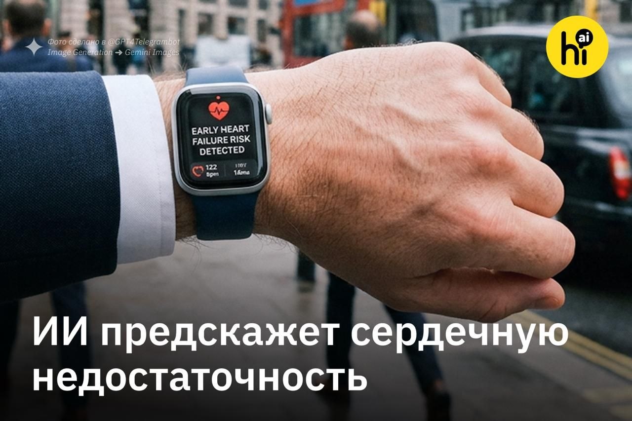 Иллюстрация нейросети, анализирующей сердечный ритм человека