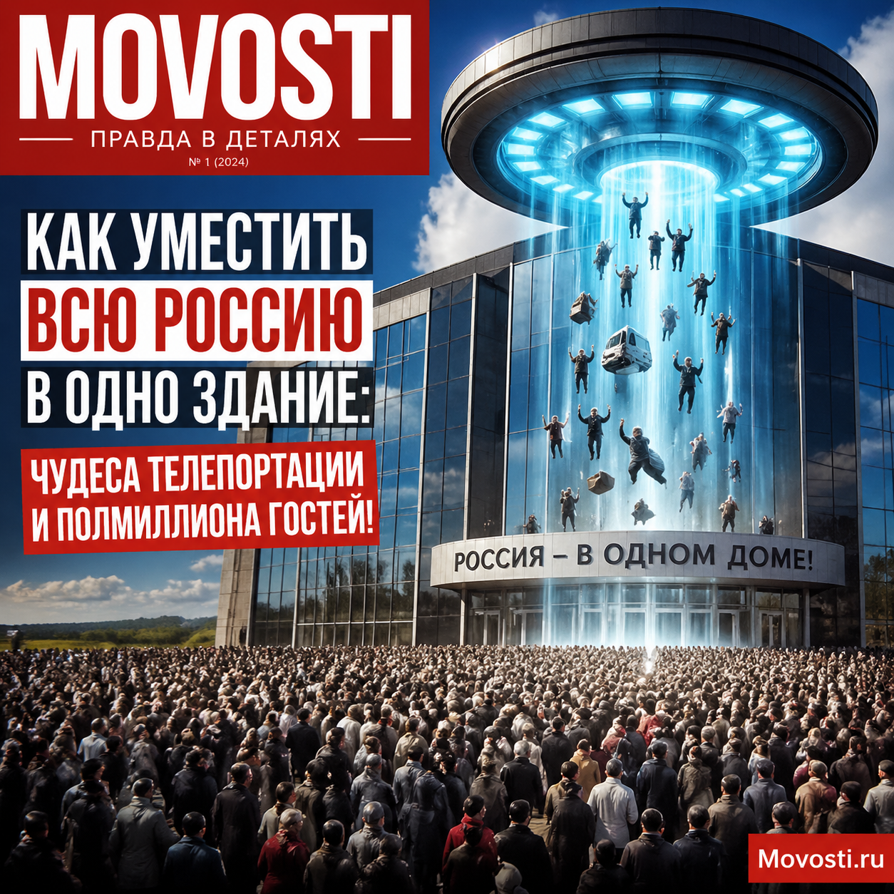 Как уместить всю Россию в одно здание: чудеса телепортации и полмиллиона гостей!