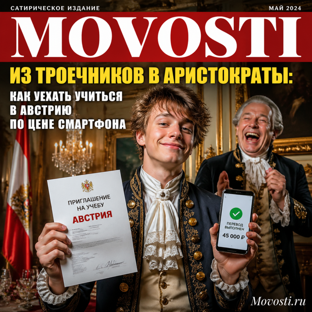 Студенты, изучающие в Австрии, символизирующие доступное образование