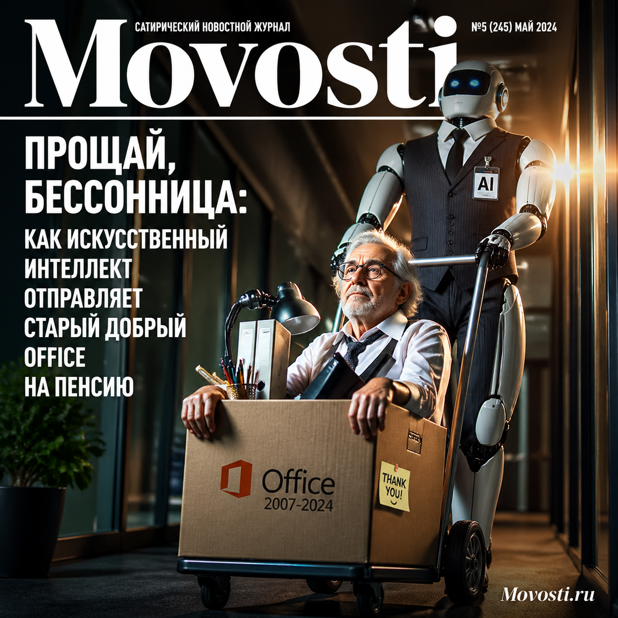 Изображение, иллюстрирующее влияние искусственного интеллекта на офисные приложения