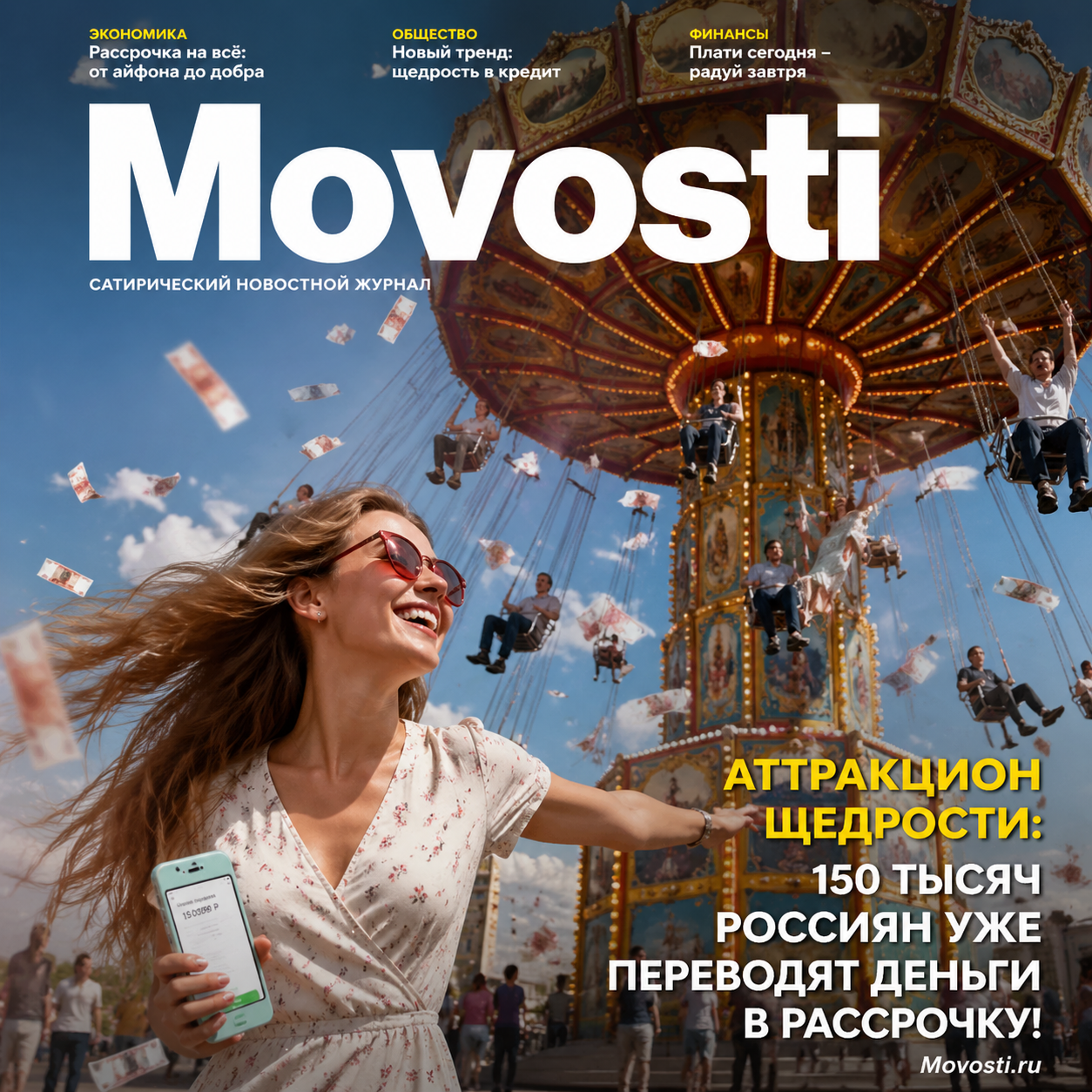 Изображение, иллюстрирующее процесс перевода денег в рассрочку