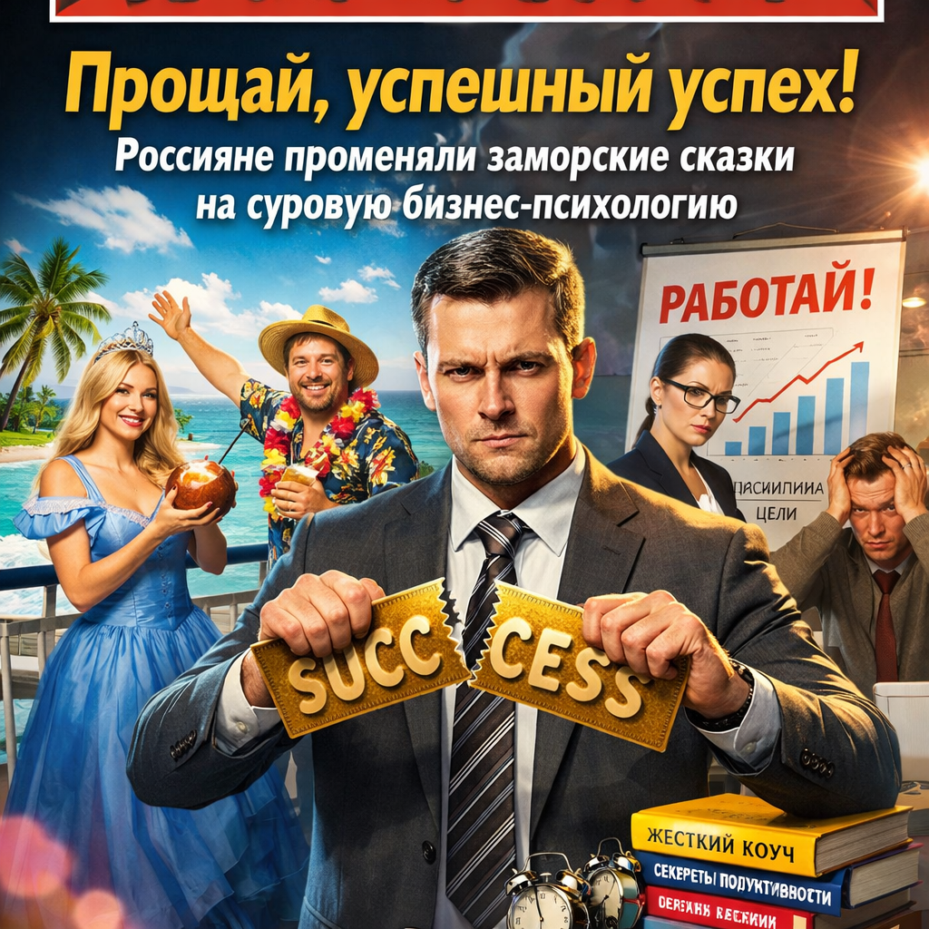 Прощай, успешный успех! Россияне променяли заморские сказки на суровую бизнес-психологию
