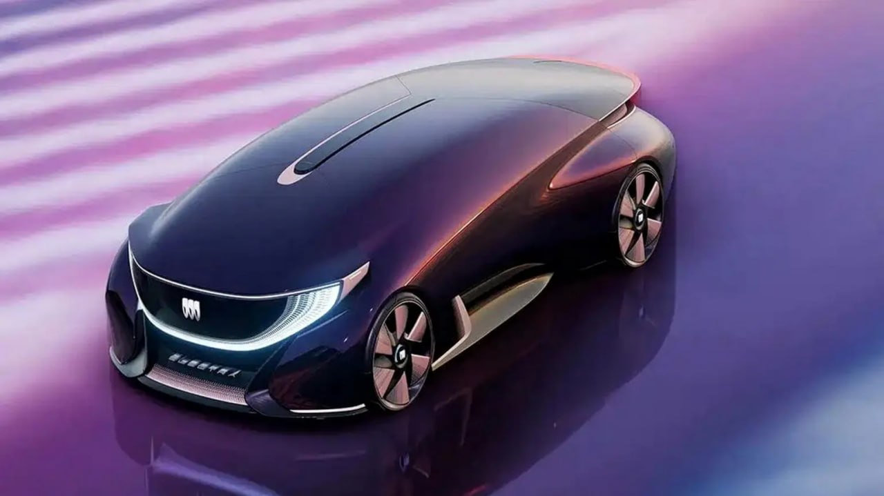 Гигантская компьютерная мышь, превращенная в автомобиль Buick