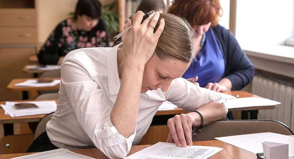 Солнечный день весной с учениками, готовящимися к ЕГЭ
