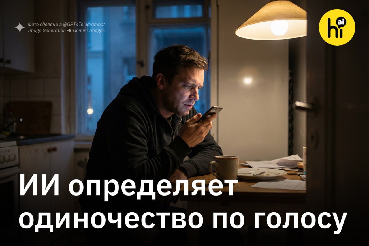 Визуализация нейросети, анализирующей звуковую волну человеческого голоса для выявления признаков одиночества