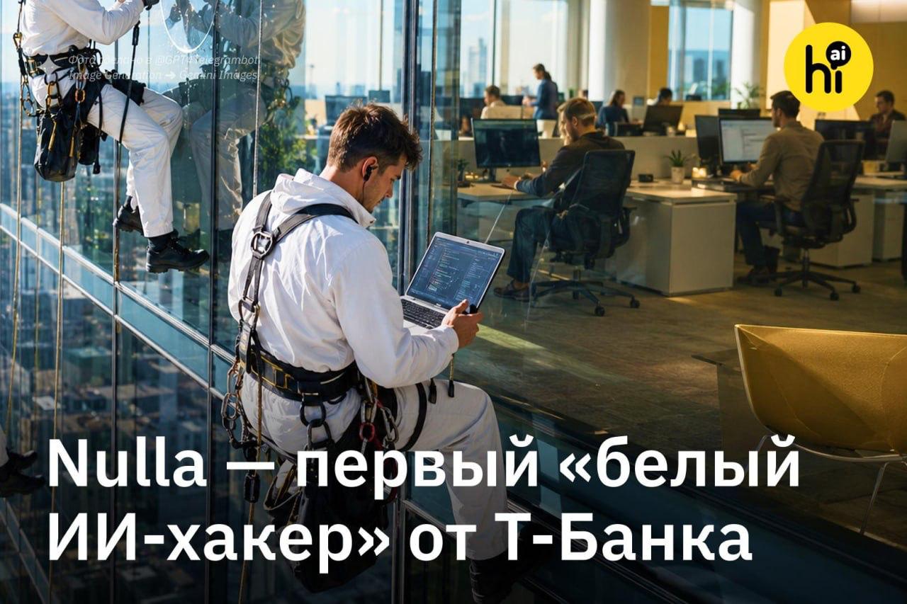 Иллюстрация к статье о Т-Банке, использующем ИИ-хакеров для самовзлома