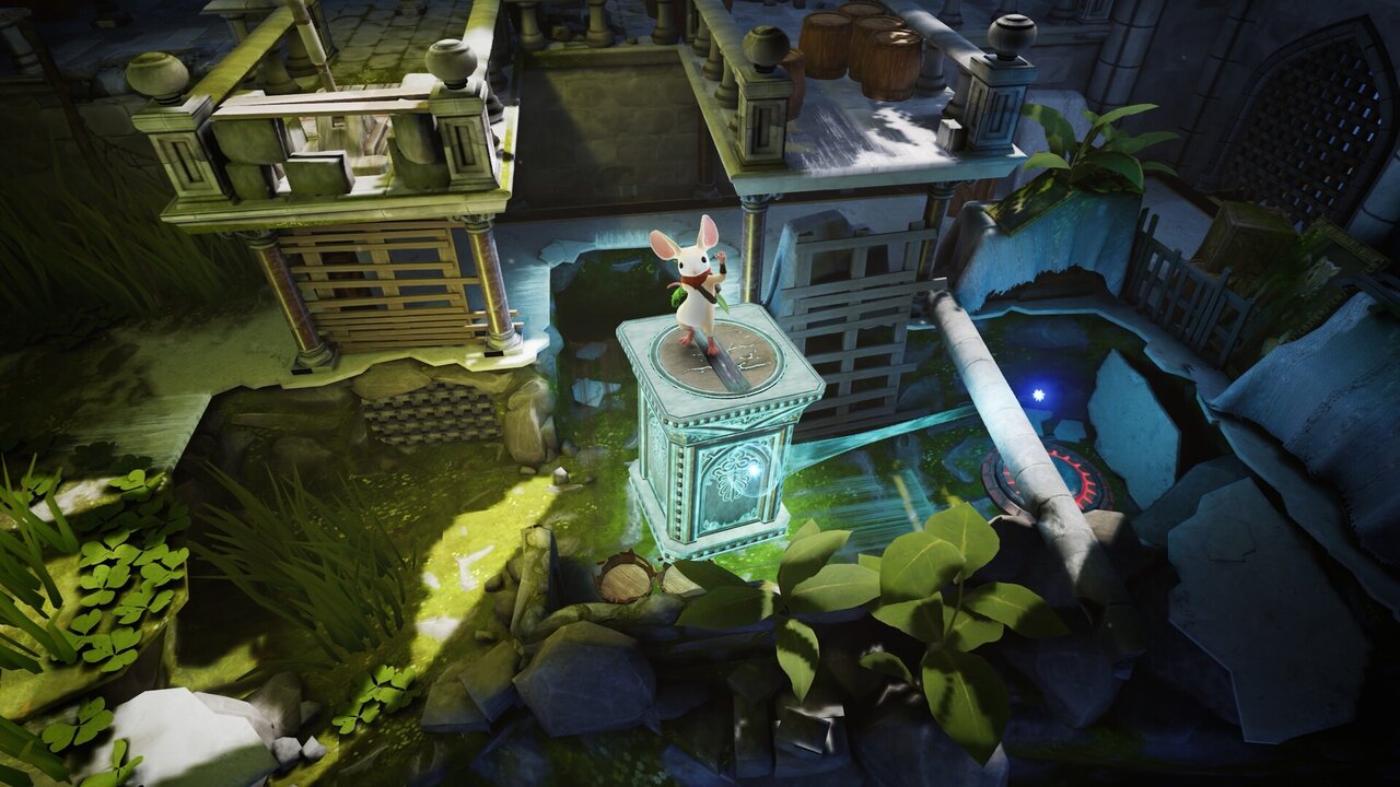 Храбрый грызун из Moss на плоском экране