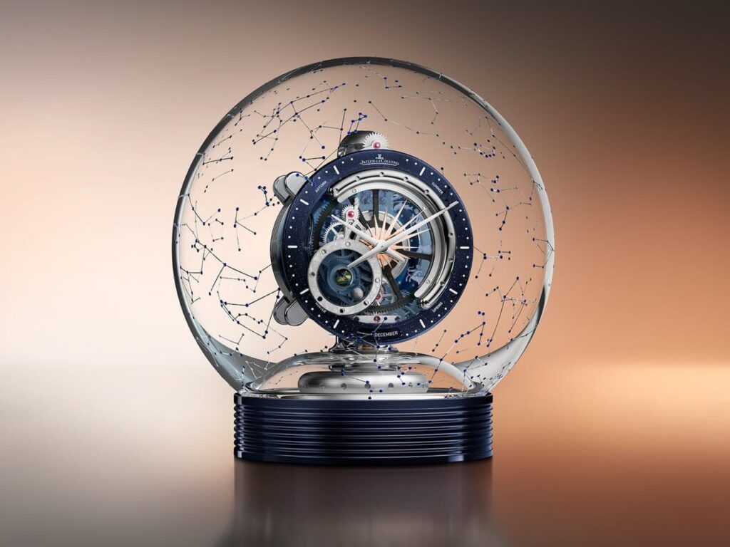 Часы, изготовленные из метеорита, с уникальным дизайном, отражающим расписание Вселенной.