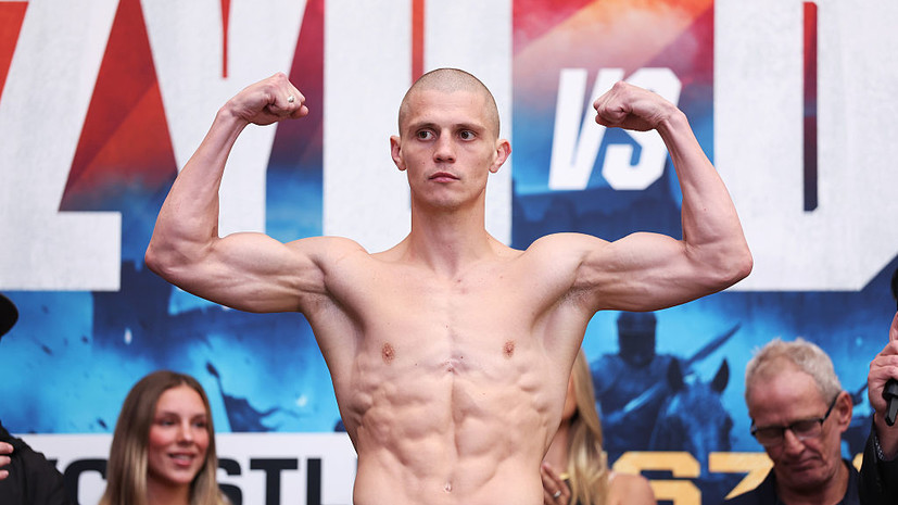 Никита Цзю с титулом WBO после боя