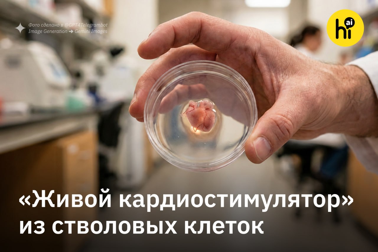 Иллюстрация китайских биологов, работающих над восстановлением сердечной ткани